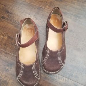 Dr. Martens Brown Mary Jane Shoes 8